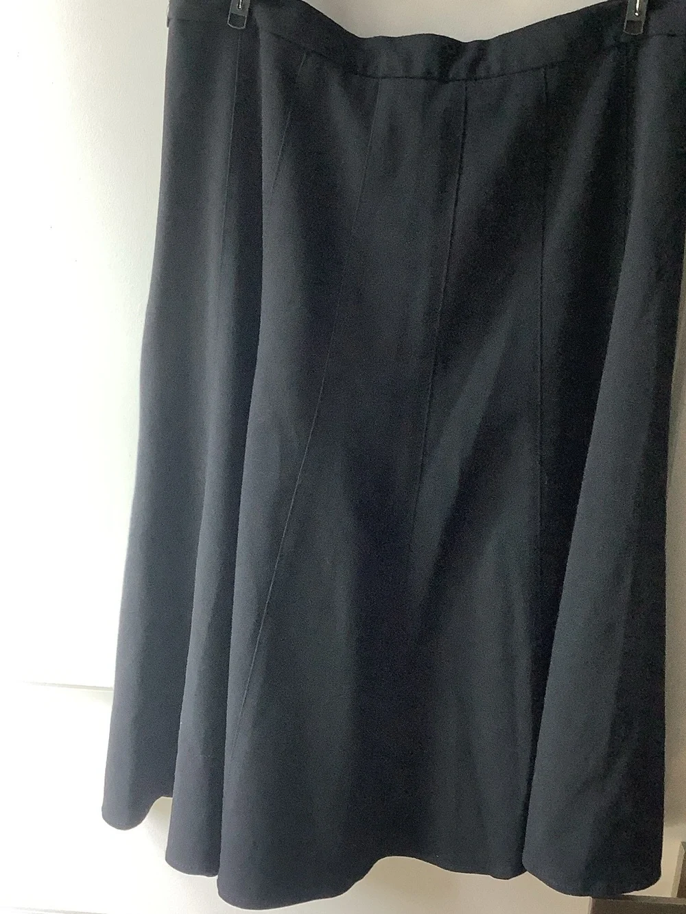 Tailor B. Moss Black A-Line Skirt